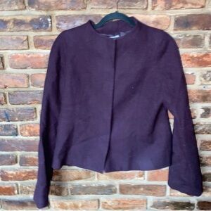 Philippe Adec Rich Plum Blazer